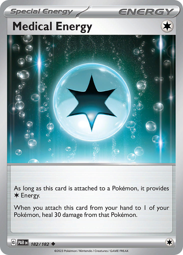 Medical Energy – 182/182 Paradox Rift Pokemon Trading Card