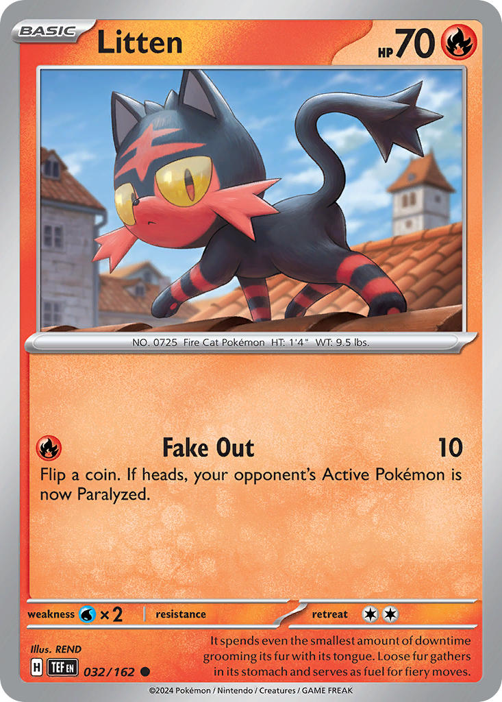 Litten Reverse Holo