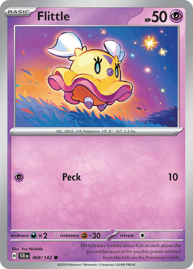 Flittle - Stellar Crown Pokemon Trading Card