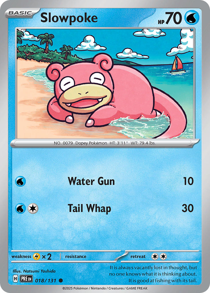 Slowpoke Master Ball Reverse Holo