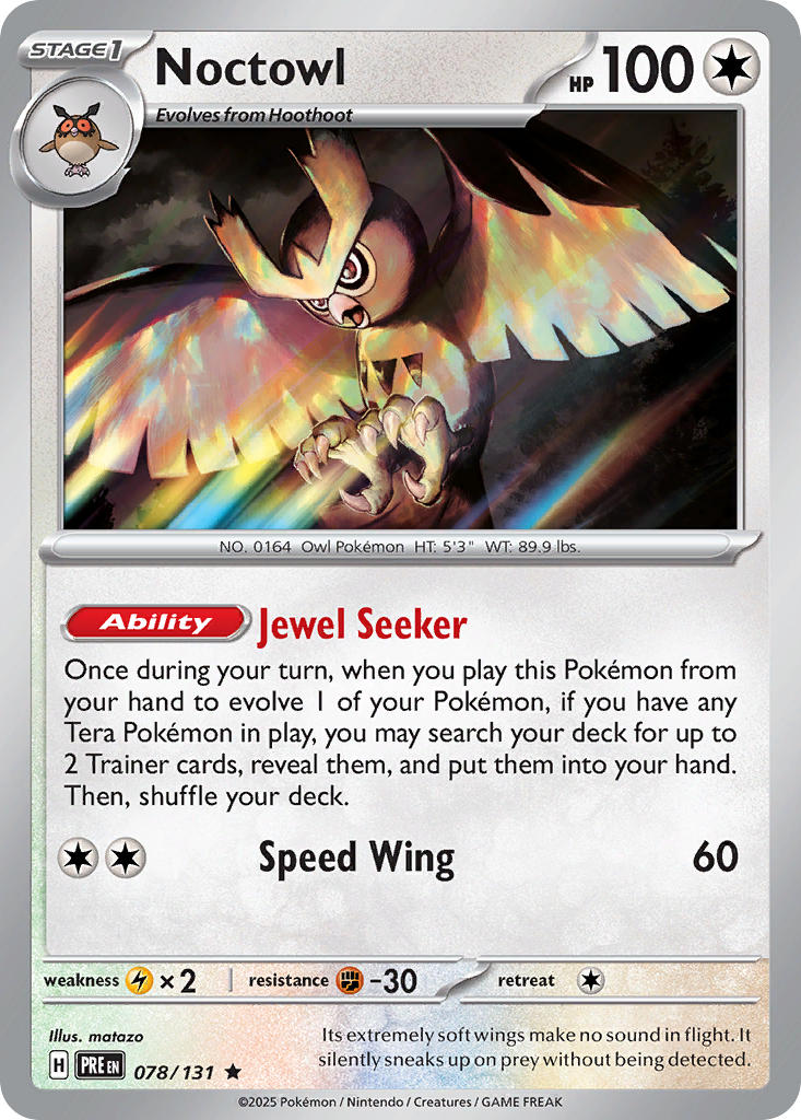 Noctowl Reverse Holo