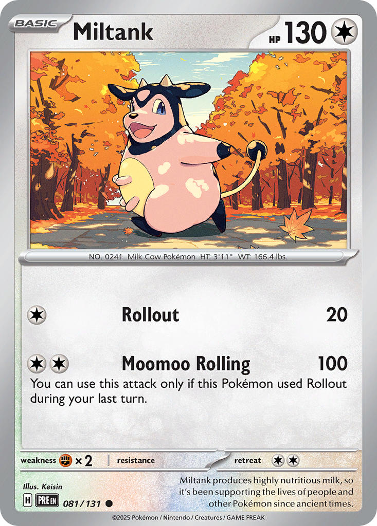 Miltank Reverse Holo