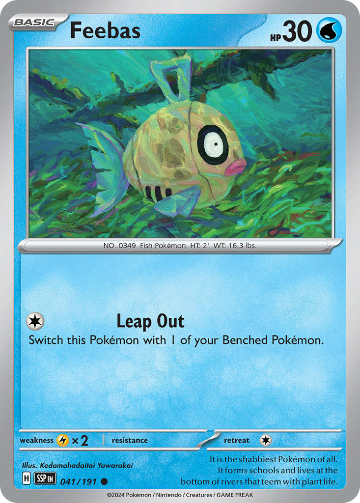 Feebas Reverse Holo