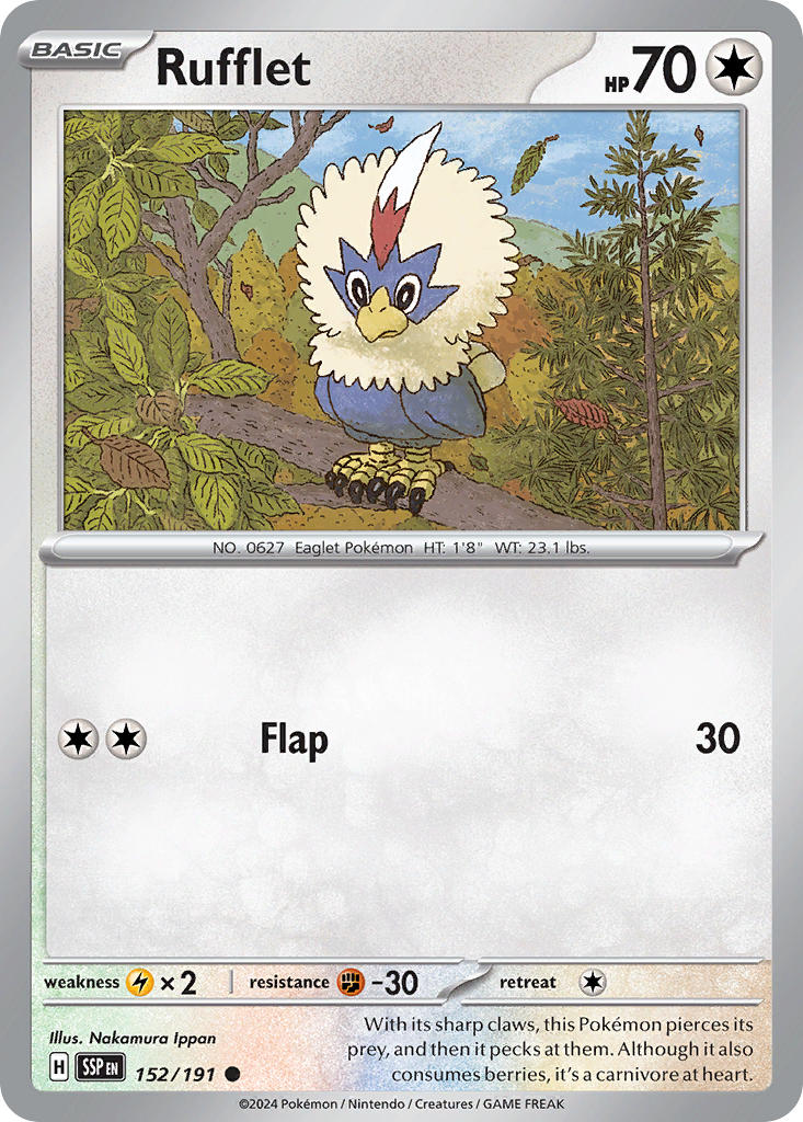 Rufflet Reverse Holo