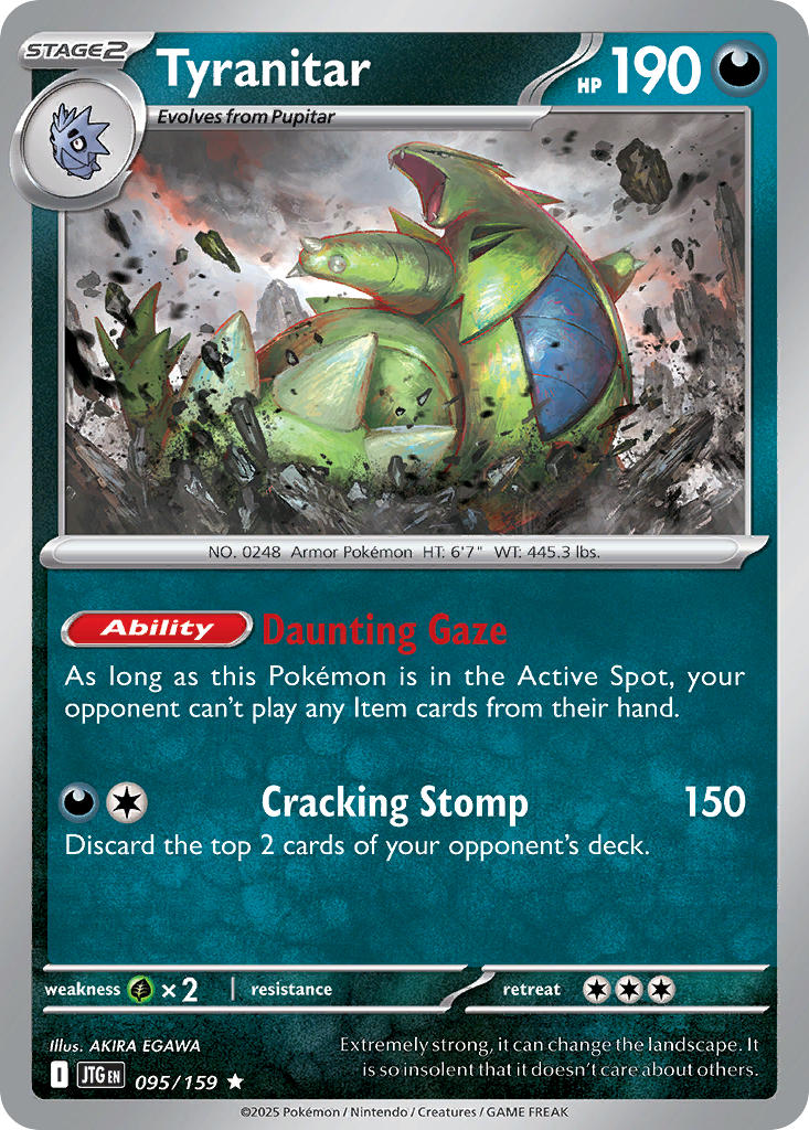 Tyranitar Reverse Holo