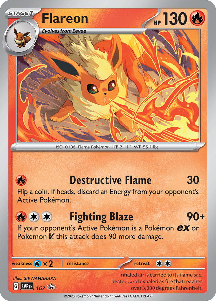 Flareon - Scarlet & Violet Promos Pokemon Trading Card