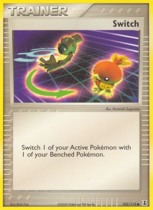 Switch Reverse Holo - Delta Species Pokemon Trading Card