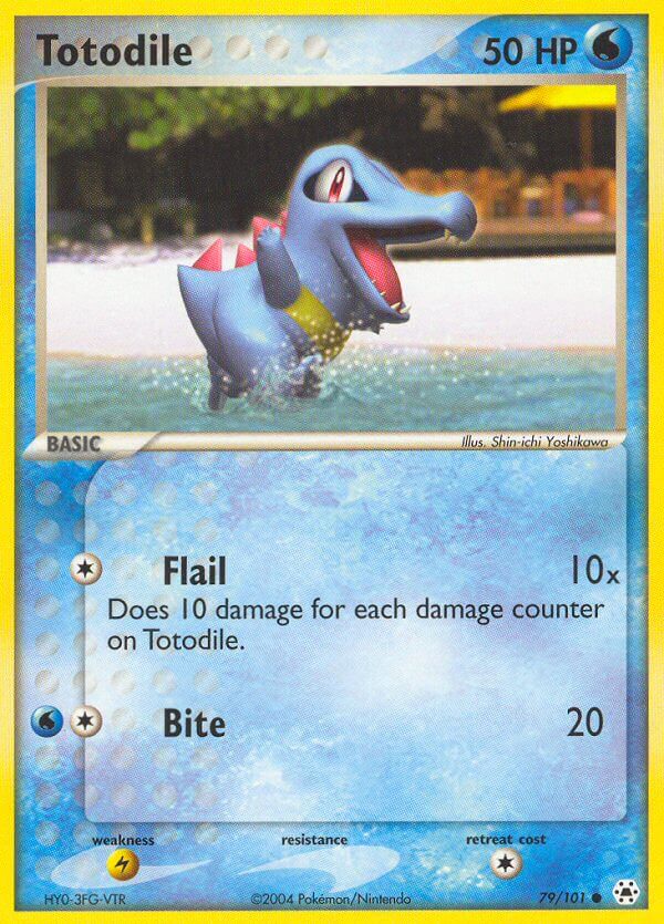 Totodile - Hidden Legends Pokemon Trading Card