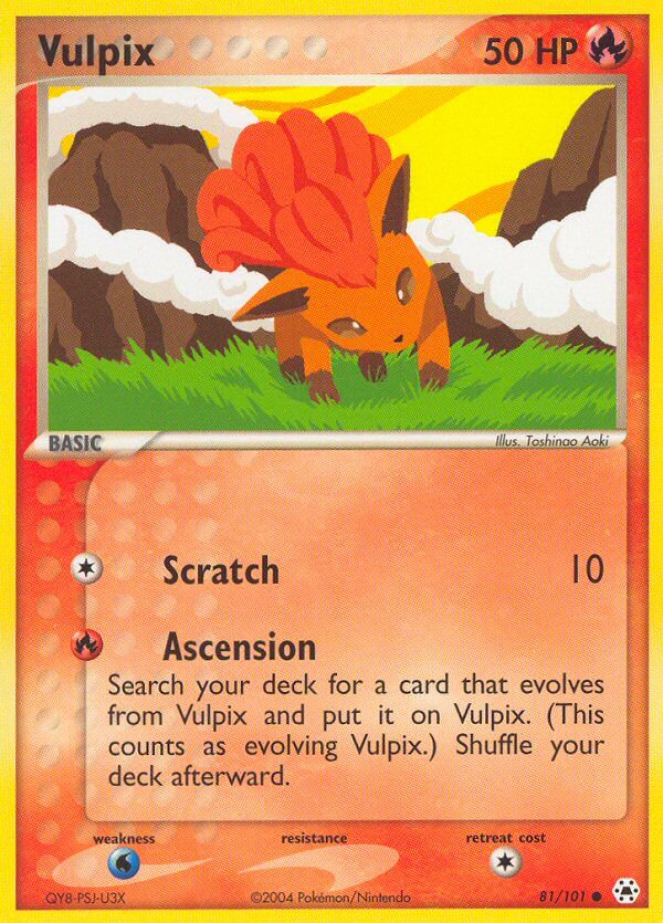 Vulpix - Hidden Legends Pokemon Trading Card
