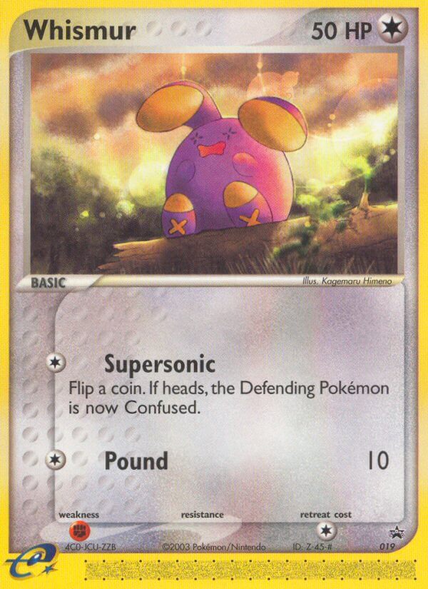 Whismur - Nintendo Black Star Promos Pokemon Trading Card