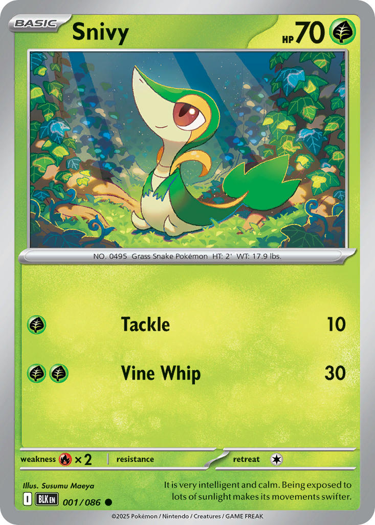 Snivy Reverse Holo