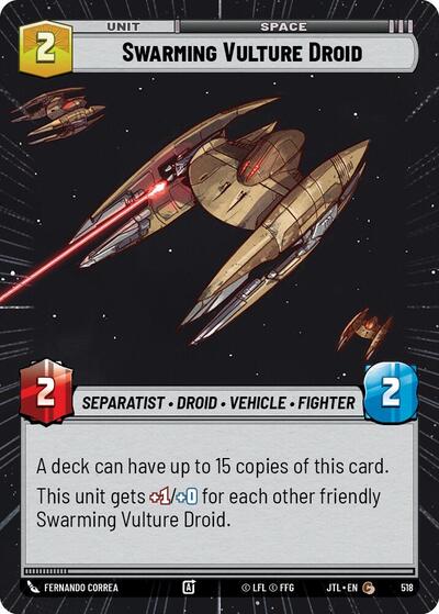 Swarming Vulture Droid (Hyperspace)