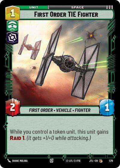 First Order TIE Fighter (Foil)