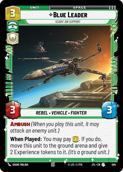 Blue Leader - Scarif Air Support (Foil)