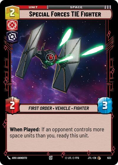 Special Forces TIE Fighter (Foil)