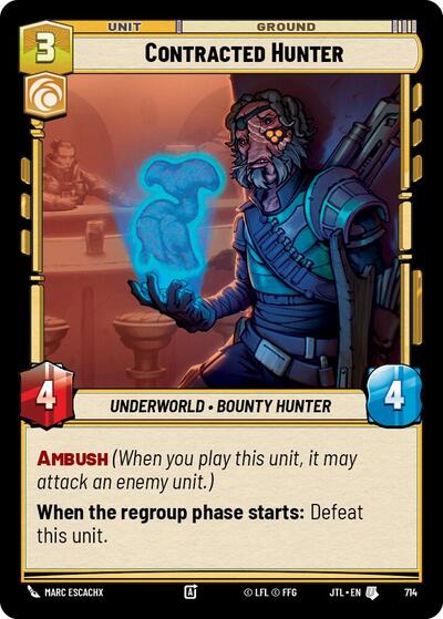 Contracted Hunter (Foil)