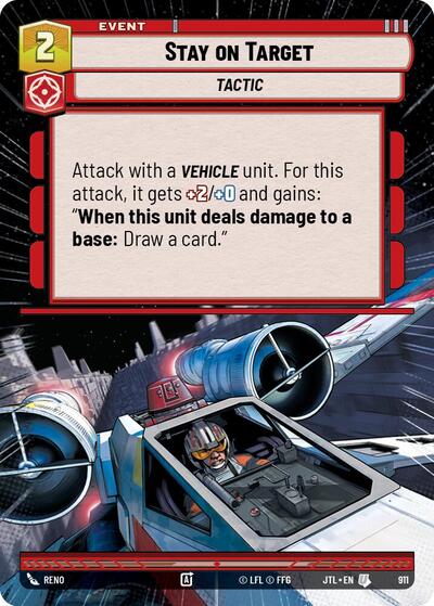 Stay on Target (Hyperspace Foil)