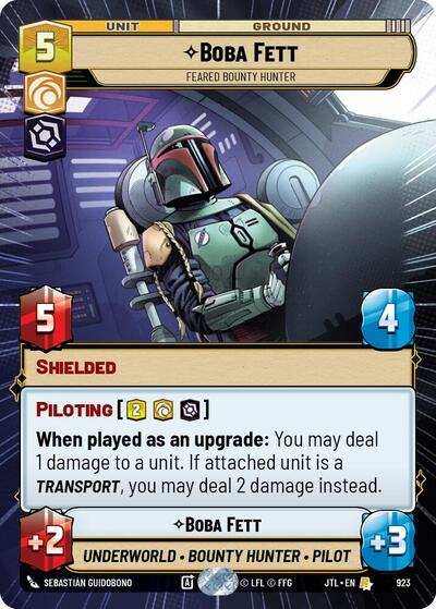 Boba Fett - Feared Bounty Hunter (Hyperspace Foil)