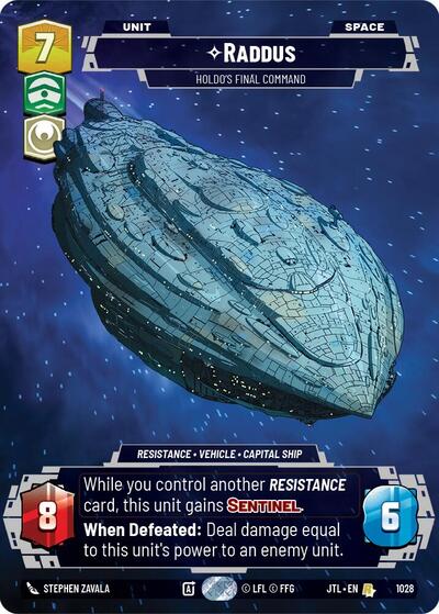 Raddus - Holdo's Final Command (Prestige)