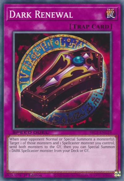 Dark Renewal from Speed Duel: Streets of Battle City