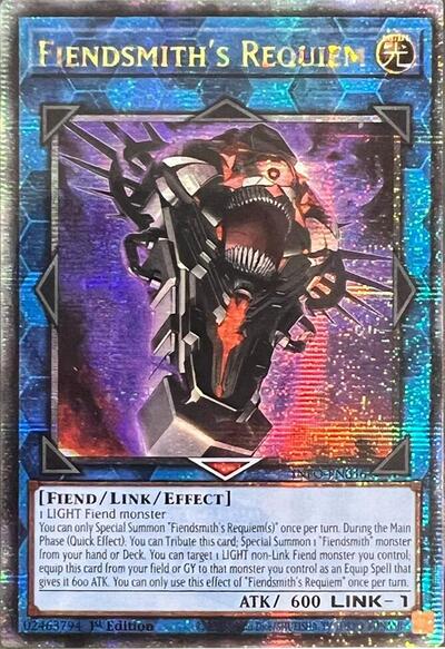 Fiendsmith's Requiem (Quarter Century Secret Rare) from The Infinite Forbidden