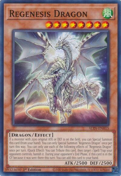 Regenesis Dragon - Alliance Insight YuGiOh Trading Card