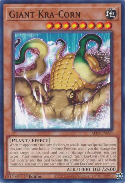 Giant Kra-Corn - Alliance Insight YuGiOh Trading Card