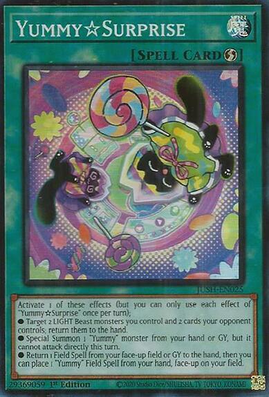 YummySurprise - Justice Hunters YuGiOh Trading Card
